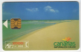 Espagne Canarias 2000 PTA 08/94 150000 Exemplaires Vide - Basisausgaben