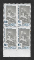 SD)1963 MEXICO  INTERNATIONAL ARCHITECTURE CONFERENCES 80C SCT C276, B/4 MNH - Mexico