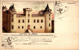 CARTE POSTALE CAPMARTIN  / CHATEAU  DE  BREZE /// 30 - Castles