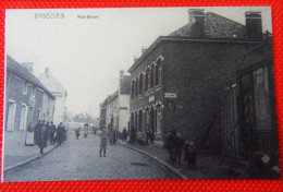 BASECLES - 6 CARTES : Rue Basse, Gd Place, Rue Des Ecoles, Place De La Victoire, Station, La Voie,  (Réédition A.S.P.B.) - Belöil