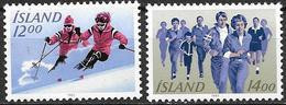 Islande 1983 N° 556/557 Neufs Sports - Ongebruikt