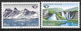 Islande 1983 N° 549/550 Neufs Norden Tourisme - Nuevos