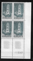 FRANCE  COINS DATES 1967   N° 1504**  DU -1.12.67  GOMME D'ORIGINE SANS CHARNIÈRE  NEUF TTB - 1960-1969