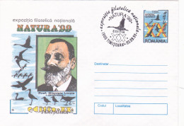 BIRDS DRUCKS,STATIONERY COVERS ,1999, ROMANIA - Entenvögel