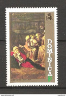 DOMINICA - 1975 BOCCACCIO BOCCACCINO Adorazione Dei Pastori Nuovo** MNH - Religión