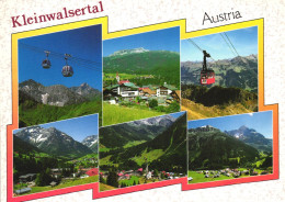 KLEINWALSERTAL, VORARLBERG, MULTIPLE VIEWS, ARCHITECTURE, CABLE CAR, MOUNTAIN, AUSTRIA, POSTCARD - Kleinwalsertal