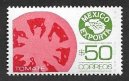 SD)1975 MEXICO  FROM THE MEXICO EXPORT SERIES, TOMATOES 50P SCT 1493, MNH - Mexico