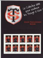 Rugby, Collector Stade Toulousain, 10 Timbres Personnalisés, 2009 (**) - Rugby