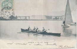 Suisse - Genève - Le Jet D' Eau - Rowing