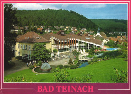 BAD TEINACH, BADEN WURTTEMBERG, ARCHITECTURE, BRIDGE, FOUNTAIN, POOL, RESORT, GERMANY, POSTCARD - Bad Teinach