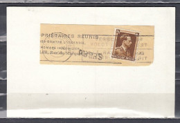 Fragment Met Langstempel Puers - Linear Postmarks