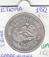 CR1279BIS MONEDA ETIOPIA 2 BIRR 1982 COBRE-NIQUEL EBC  - Other - Africa