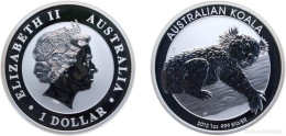 AUSTRALIA 2012 - 1 DOLAR DE PLATA  (1 OZ) KOALA - Autres – Océanie