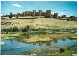 VISTA PARCIAL / VUE PARTIELLE / THE PARTIAL VIEW.-  AVILA.- ( ESPAÑA ) - Ávila