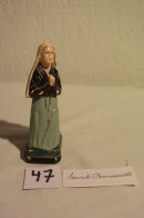 C47 Statuette De Sainte Bernadette En Plâtre - Plaster