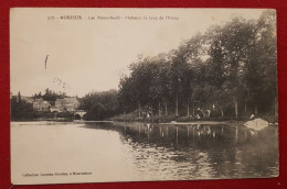 CPA -   Morieux - Les Ponts Neufs - Pêcheurs Le Long De L'Etang - Morieux