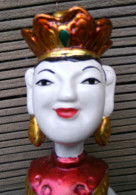 Petite Marionnette D'eau Femme - Aziatische Kunst