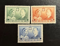 GREECE 1938, KINGS WEDDING, MNH - Nuevos