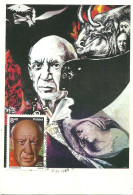 Carte Maximum - Pologne - Pablo Picasso - Cartoline Maximum