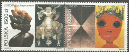 1993 Polska Mi 3445-3446 MNG (k12) - Ungebraucht