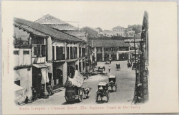 C. P. A. : Malaysia :  KUALA LUMPUR : Chinese Street (The Supreme Court In The Back) - Malaysia