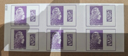 France 2019 -carnet 1656-C1 - Marianne D'Yseult QR CODE - Booklets