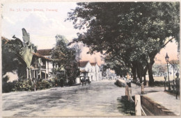 C. P. A. Color : Malaysia : Light Street, PENANG, Stamp In 1906 - Malaysia