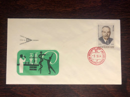 RUSSIA USSR FDC COVER 1964 YEAR VISHNEVSKY SURGEON SURGERY HEALTH MEDICINE STAMPS - Brieven En Documenten