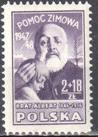 Poland 1947 Adam Chmielowski - Mi.478 - MNH - Neufs