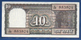 INDIA - P. 60Aa – 10 Rupees ND, AUNC-,  Serie D48 883804 - Signature: Malhotra (1985-1990) - Indien