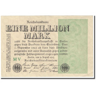 Billet, Allemagne, 1 Million Mark, 1923, 1923-08-09, KM:102b, SUP - 1 Miljoen Mark