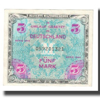 Billet, Allemagne, 5 Mark, 1944, SERIE DE 1944, KM:193a, TTB - 5 Mark