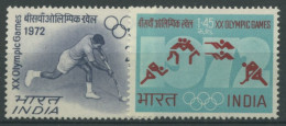 Indien 1972 Olympia Sommerspiele München 538/39 Postfrisch - Neufs