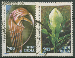 Indien 1982 Pflanzen Blumen Des Himalaya 910/11 Gestempelt - Gebruikt