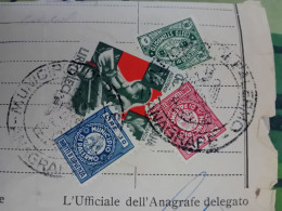 MARCA DA BOLLO CROCE ROSSA ITALIANA + ALTRE  3- 1958 - Fiscale Zegels