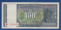 INDIA - P. 64b – 100 Rupees ND, XF/aUNC-,  Serie AG32 172804 - Without Plate Letter Signature: K. R. Puri (1975-1977) - Indien