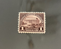 US Scott #571 MNH-One Dollar Lincoln Memorial Issue-Very Fine Centering - Unused Stamps