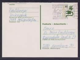 Bund Ganzsache Unfallverhütung + ZuF Industrie & T. P 119 Antwort Heiligenhafen - Postkaarten - Gebruikt