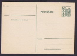 Bund Ganzsache P 82 Deutsche Bauwerke Aus 12 Jahrhunderten Berlin Tegel - Postkaarten - Gebruikt