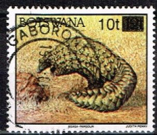 BOTSWANA / Oblitérés /Used / 1994 - Animal Surchargé - Botswana (1966-...)