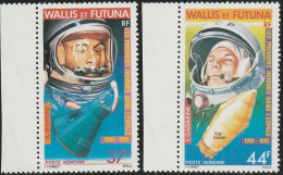 THEMATIC SPACE:  20th ANNIVERSARY OF THE FIRST MEN IN SPACE. GAGARIN (VOSTOK 1), SHEPARD (FREEDOM 7) - WALLIS AND FUTUNA - Oceanía