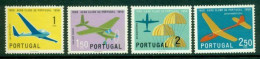 PORTUGAL 1959 Mi 883-86** 50th Anniversary Of Portuguese Aero Club [B289] - Parachutting