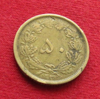 Iran 50 Dinars 1952 / 1331 KM# 1142 Lt 111 *VT RARE  Irão Persia Persien Perse Dinar - Irán