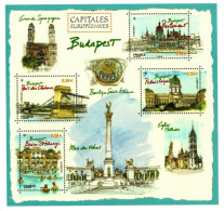 *Carte Maximum Entier Postal - Capitale D'Europe - BUDAPEST - Neuve - Pseudo-officiële  Postwaardestukken