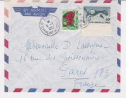 COTE DES SOMALIS - LETTRE PAR AVION - Lettres & Documents