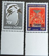 Nouvelle Calédonie N° 903,904** De Carnet Recto Le Cagou En Relief - Collections, Lots & Séries