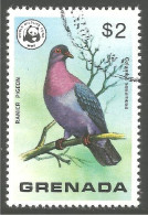 OI-58 Grenada $2.00 WWF Pigeon Ramier Duif Taube Paloma Piccione - Pigeons & Columbiformes