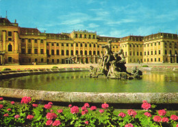 VIENNA, SCHONBRUNN CASTLE, FOUNTAIN, STATUE, ARCHITECTURE, AUSTRIA,  POSTCARD - Wien Mitte