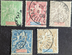 49 à 64 Type Groupe Sauf 63 Nouvelle Calédonie 1 - Used Stamps