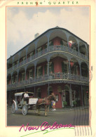 NEW ORLEANS, LOUISIANA, ARCHITECTURE, CARRIAGE, HORSE, UNITED STATES, POSTCARD - New Orleans